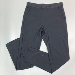 Zyia Active Chino Storm Gray Pants Size Small 32x32